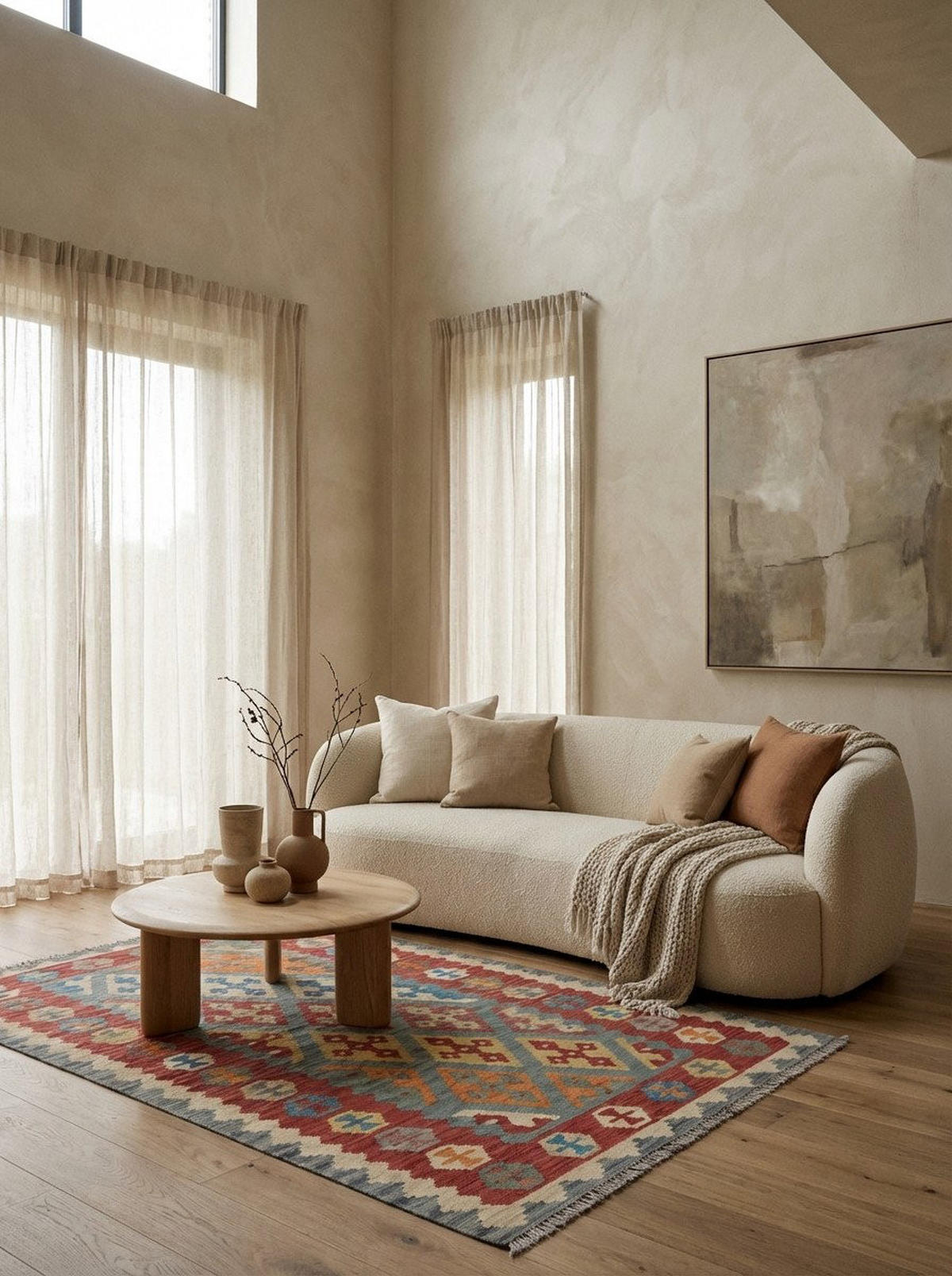 HANDWEBTEPPICH Kelim Gashgai Blau 178/118 cm Schurwolle - Blau, Textil (118/178cm) - Looma