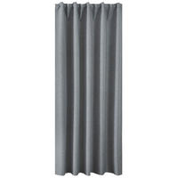 VORHANG BOSTON DARK HxB 175x140 cm Grau - Grau, Textil (140/175cm) - Gardinenbox