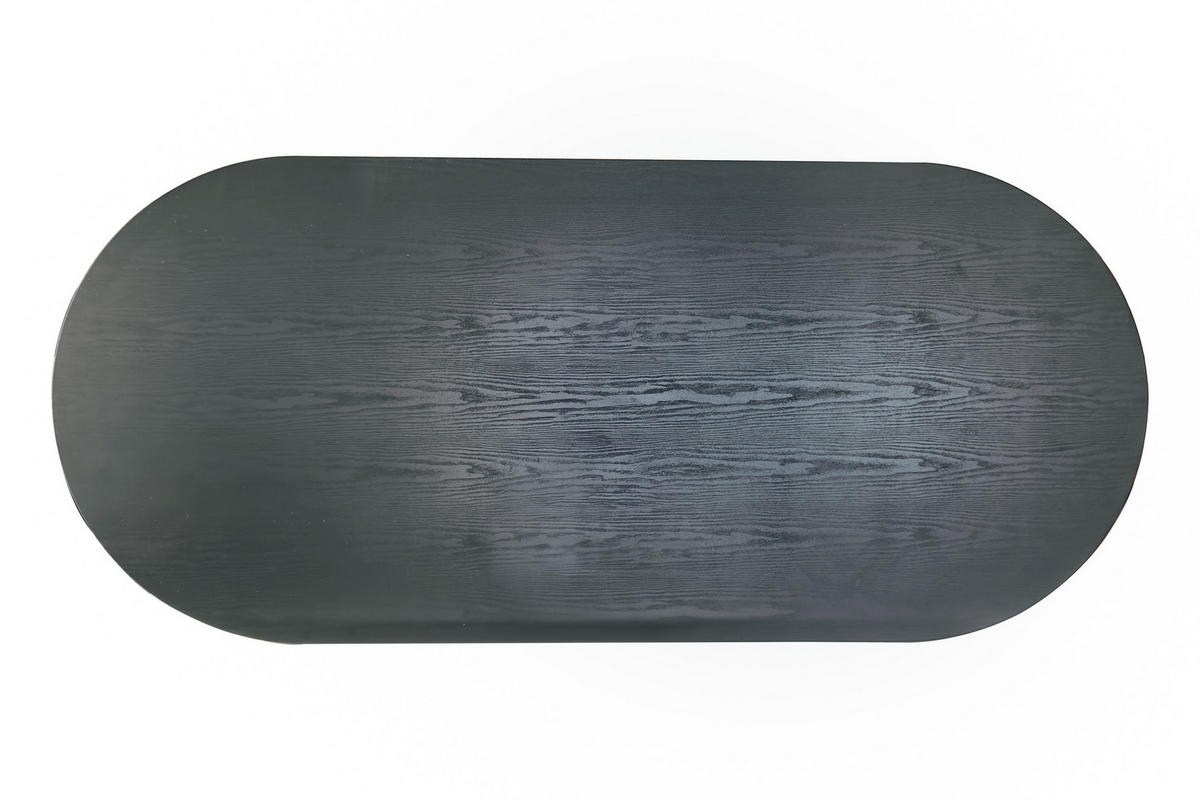 ESSTISCH OVI - Schwarz, Holz (90/160/75cm) - SAM