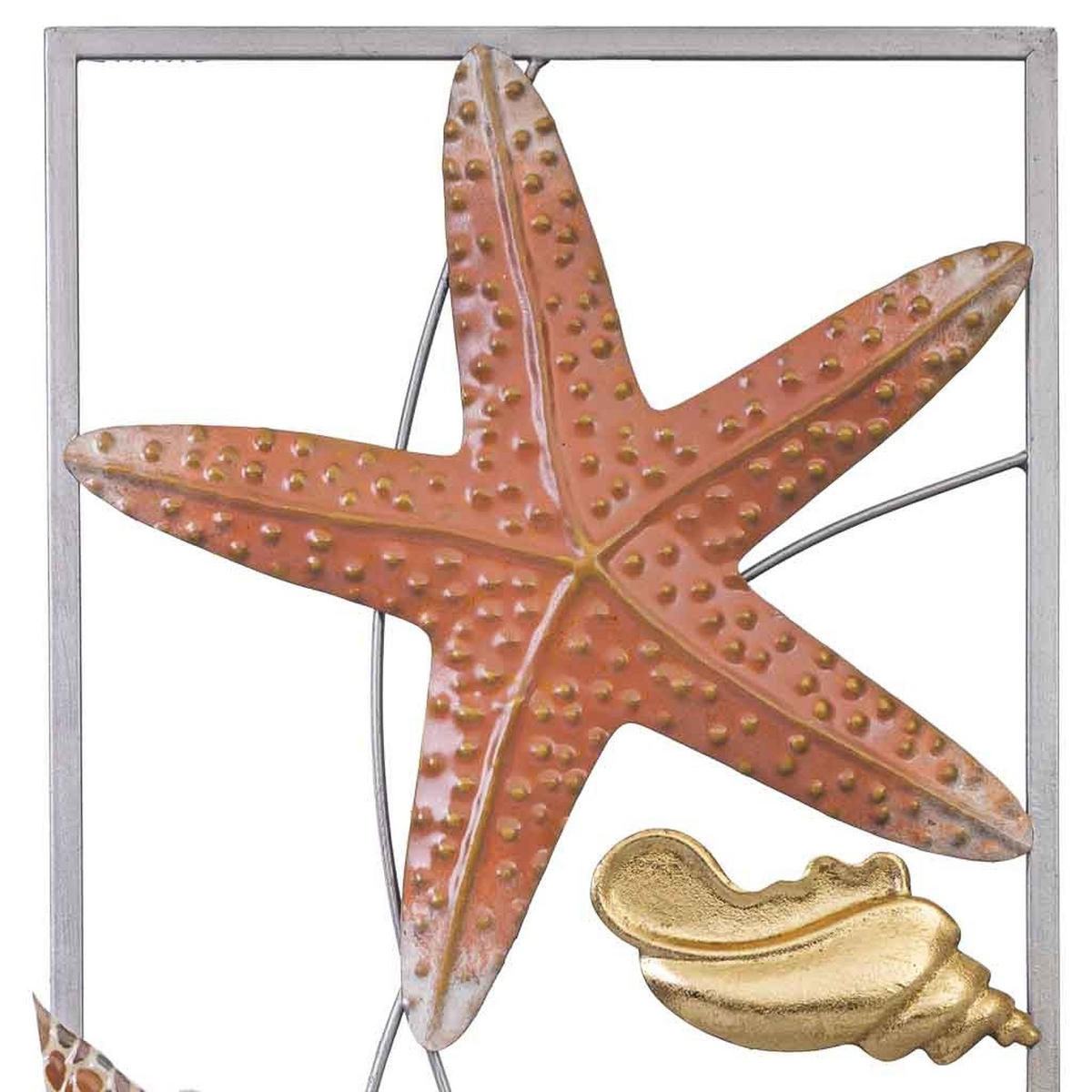 WANDDEKO-OBJEKT aus Metall, 31x90x3cm - Multicolor, Metall (31.1/3.2/89.5cm) - Wanderlust