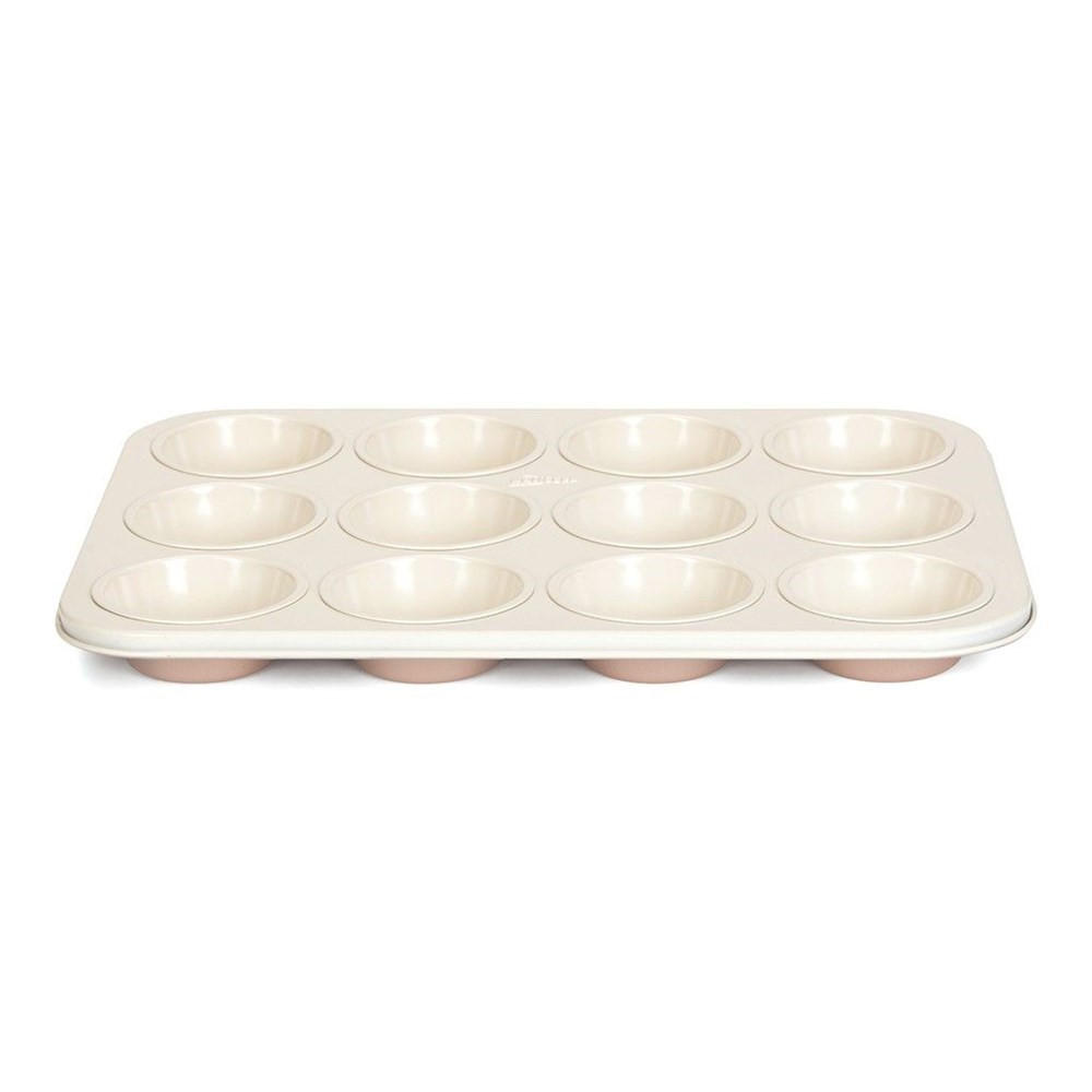 MUFFINFORM Rosa 35/27/3 cm P03334 - Pink, Metall (27/3/35cm) - Patisse 