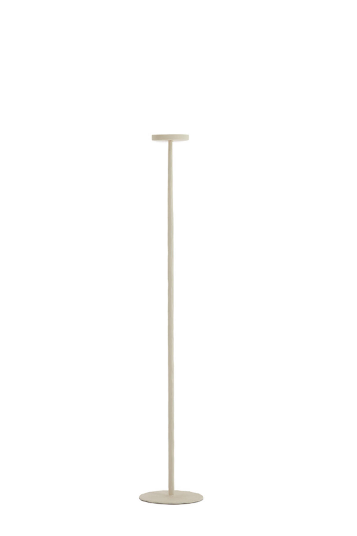 KERZENSTÄNDER Esine Weiß Ø18/100 cm - Weiß, Metall (18/100/18cm) - Light & Living