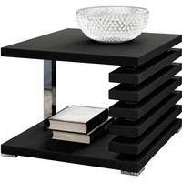 COUCHTISCH Kyoto II 60x60 schwarzmatt - Schwarz, Holzwerkstoff (60/60/44cm) - Beautysofa