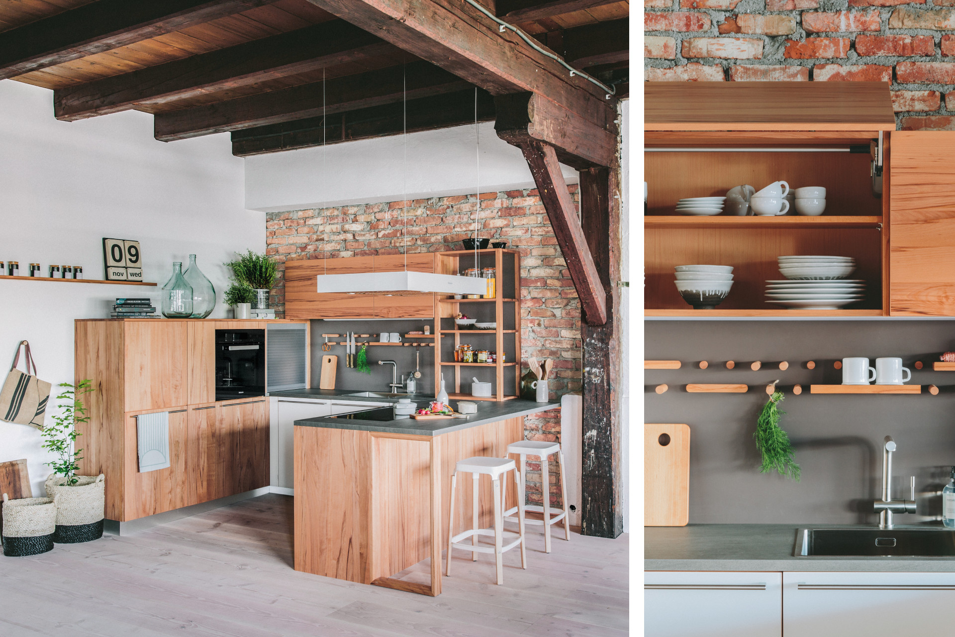 Holzkuchen Naturliche Materialien Fur Ihre Kuche Xxxlutz