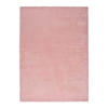 KURZFLORTEPPICH Rosa Berna 60/110 cm - Pink, Naturmaterialien/Textil (60/110cm) - Atticgo