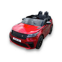 KINDER ELEKTROAUTO Range Rover Velar Rot - Rot, Kunststoff (108/66/52cm) - TPFLiving