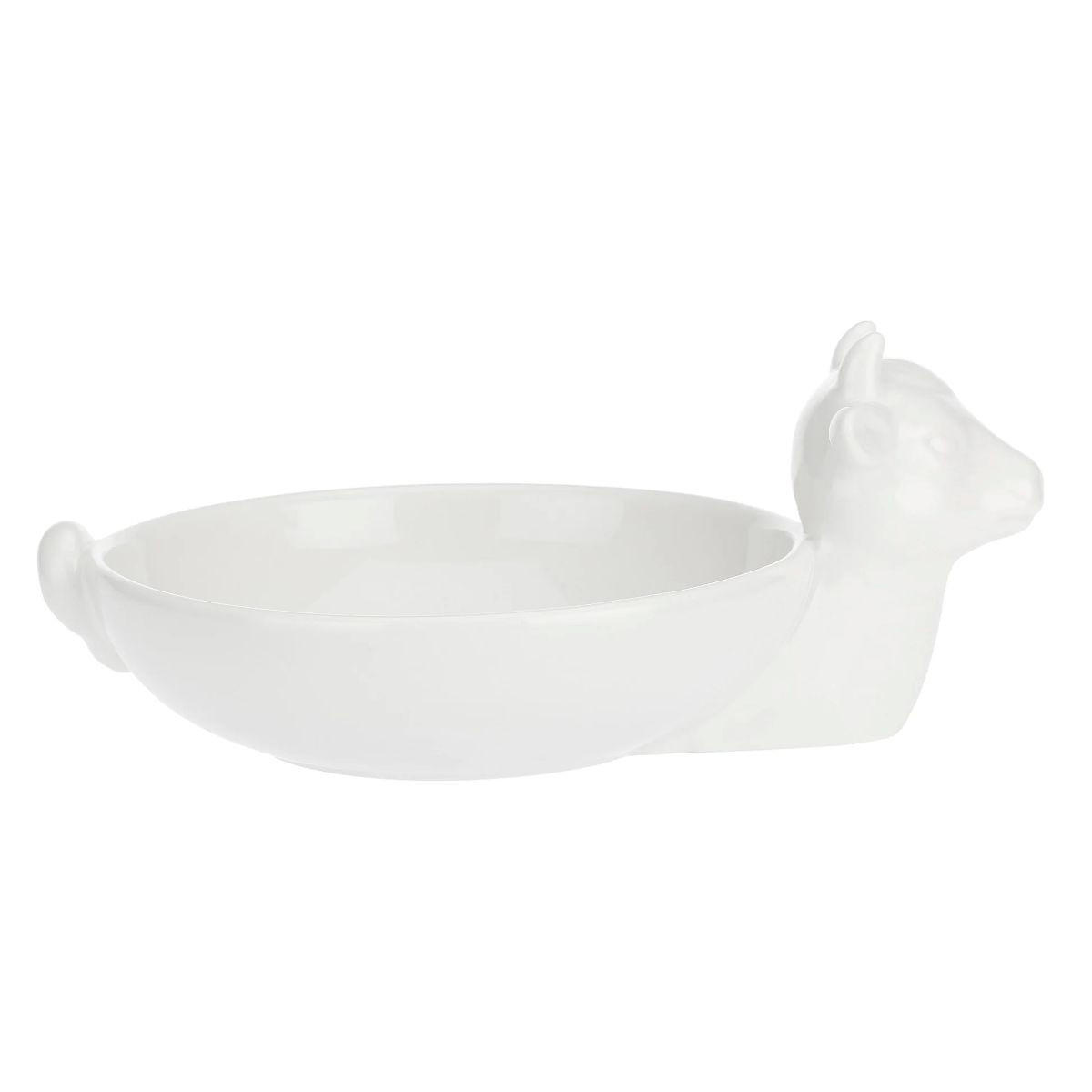 SERVIERSCHALE für Mozzarella "Servi Mozzarella" Fattoria 27 x 18 x 11 cm - Multicolor, Keramik (18/11/27cm)