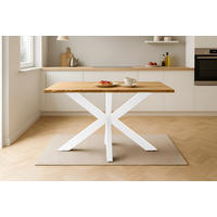 ESSTISCH SALVADOR - Eichefarben/Beige, Holz (90/180/77cm) - SAM