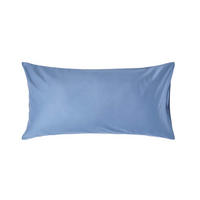 KISSENBEZUG Premium, Ägyptische Baumwolle, Fadendichte 1000 - Blau, Textil (50/90cm) - Homescapes