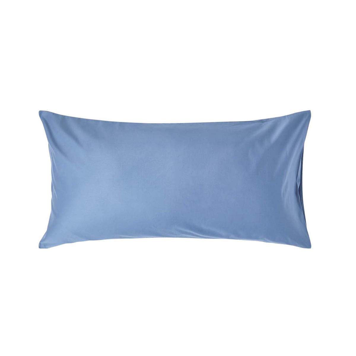 KISSENBEZUG Premium, Ägyptische Baumwolle, Fadendichte 1000 - Blau, Textil (50/90cm) - Homescapes