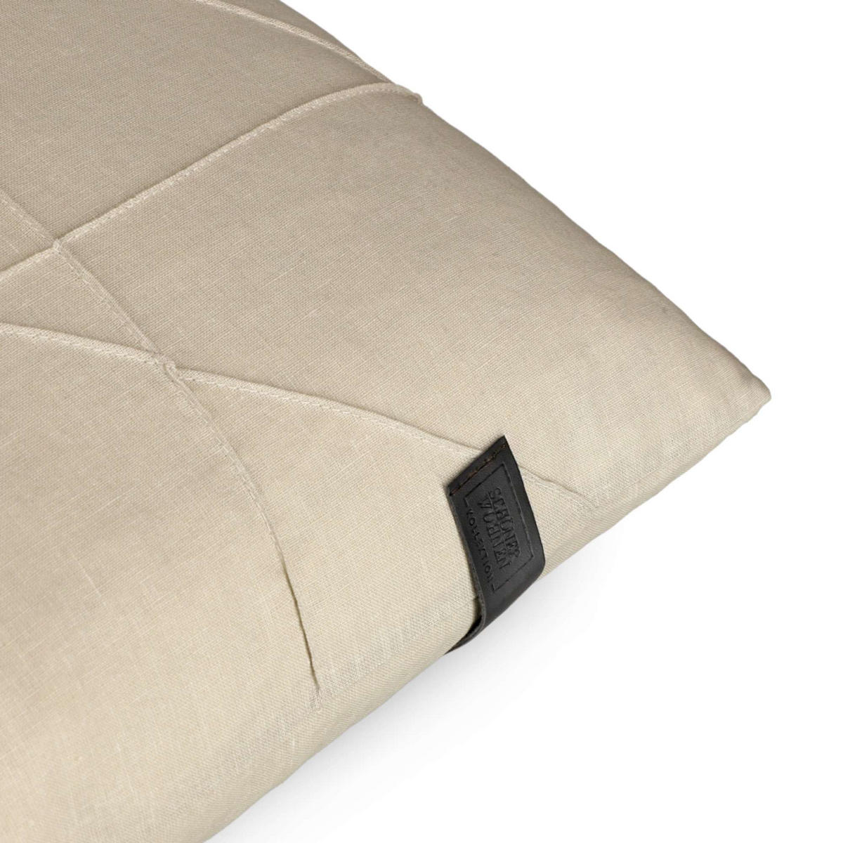 ZIERKISSENHÜLLE PLEAT - Beige, Textil (45/45cm) - Schöner Wohnen