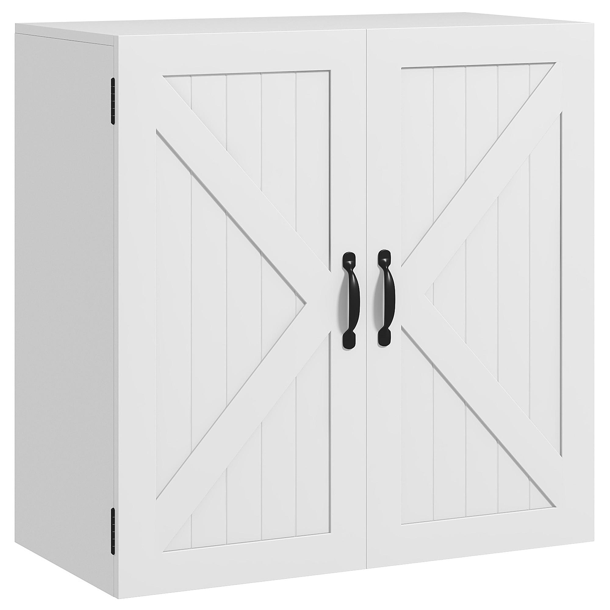 HÄNGESCHRANK Weiß 1 Stück - Weiß, Kunststoff (60/60/30cm) - GiPP