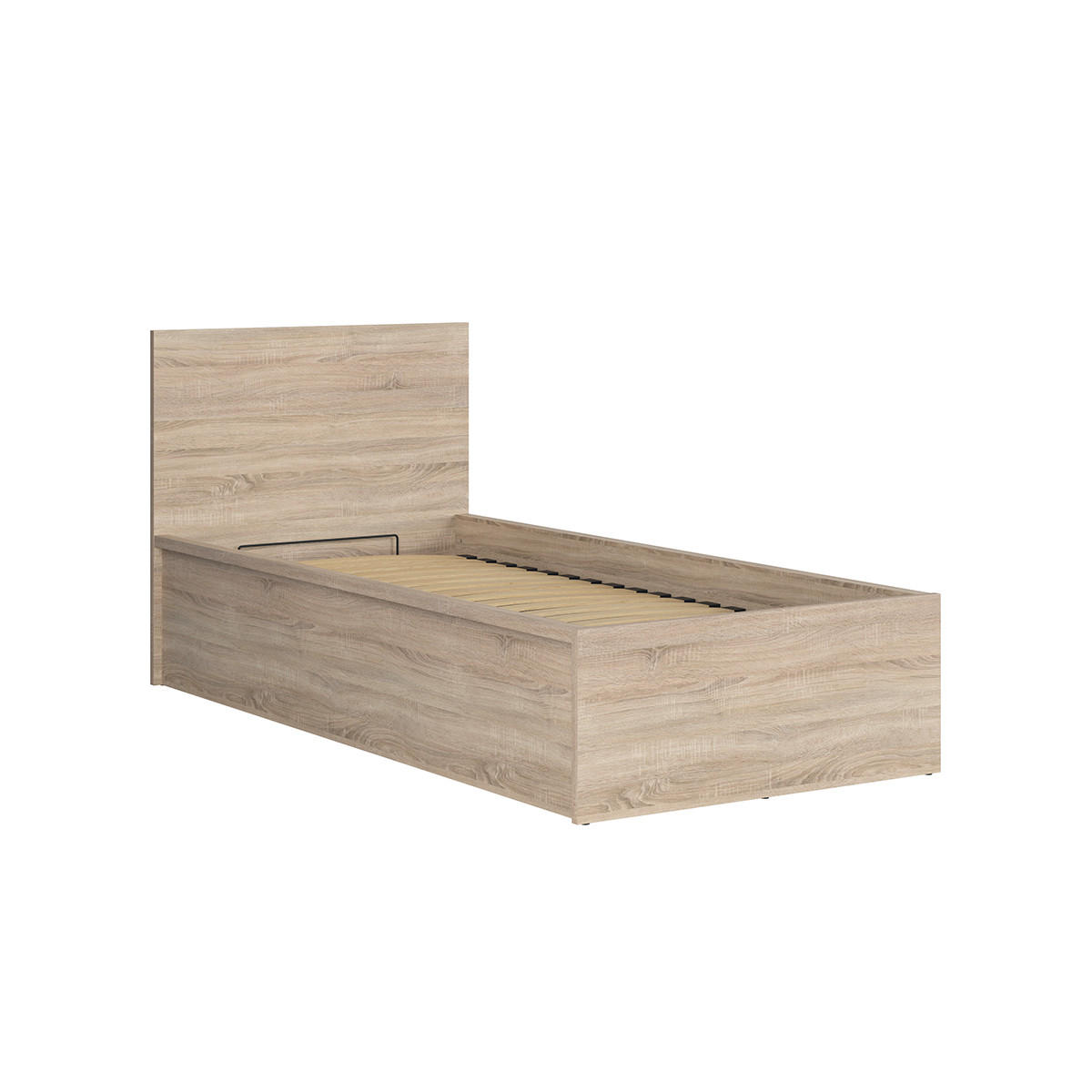BOXBETT 90/200 Edwin Holz - Braun, Holzwerkstoff (90/200cm) - Petits-meubles