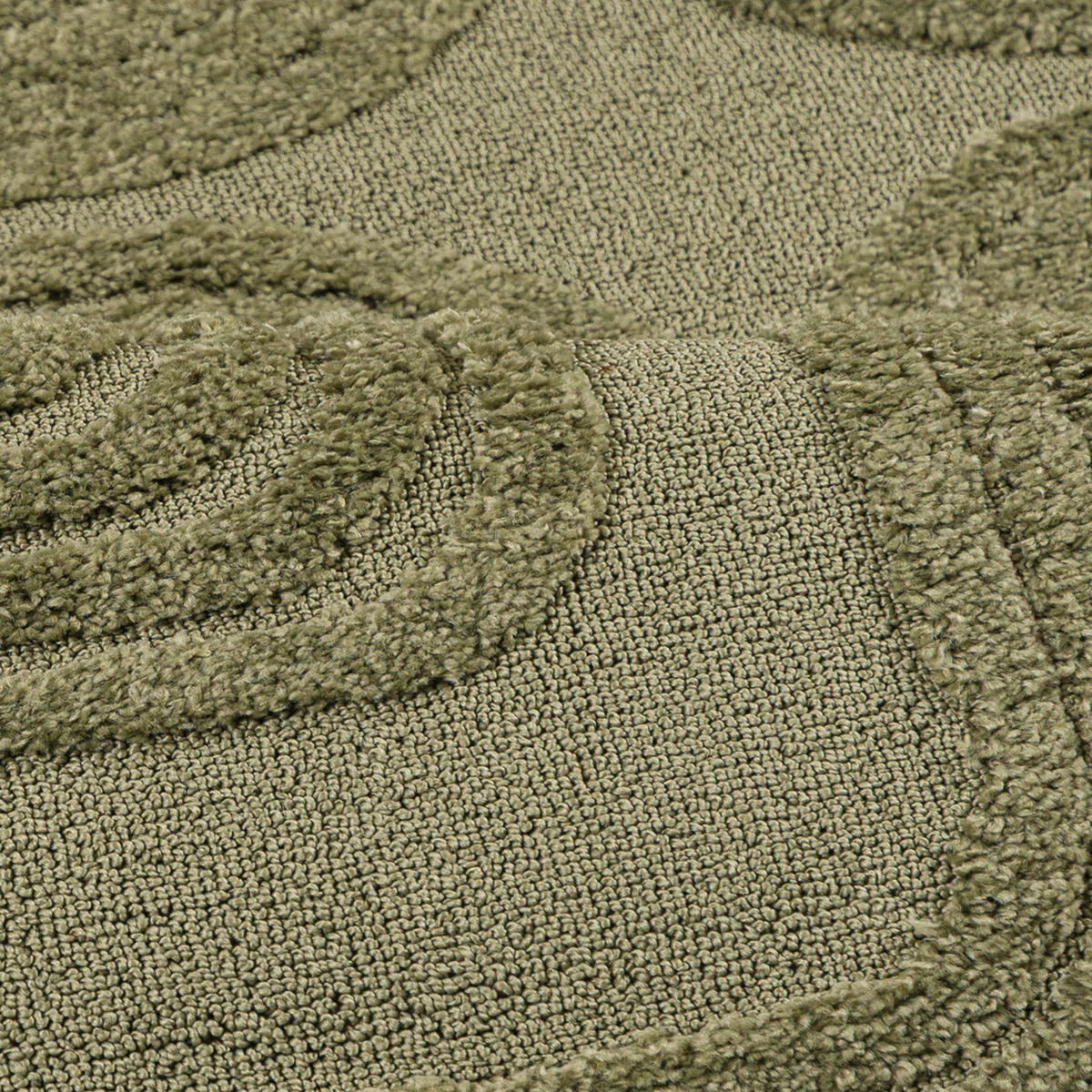 TEPPICH Grün Geometrisch, Moderne - 250 x 350 cm - Grün, Textil (250/350cm) - Mazovia