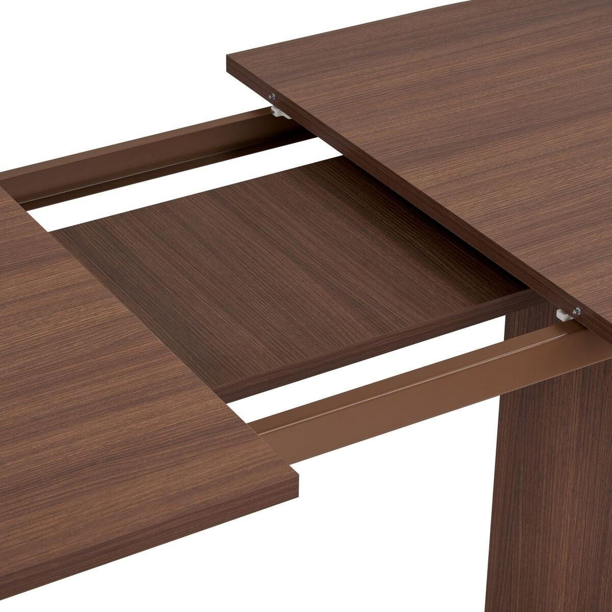 ESSTISCH ausziehbar LOU für 6-8 Personen 160-200/90/75 cm - Naturfarben, Holzwerkstoff (95/90/75cm) - Calicosy