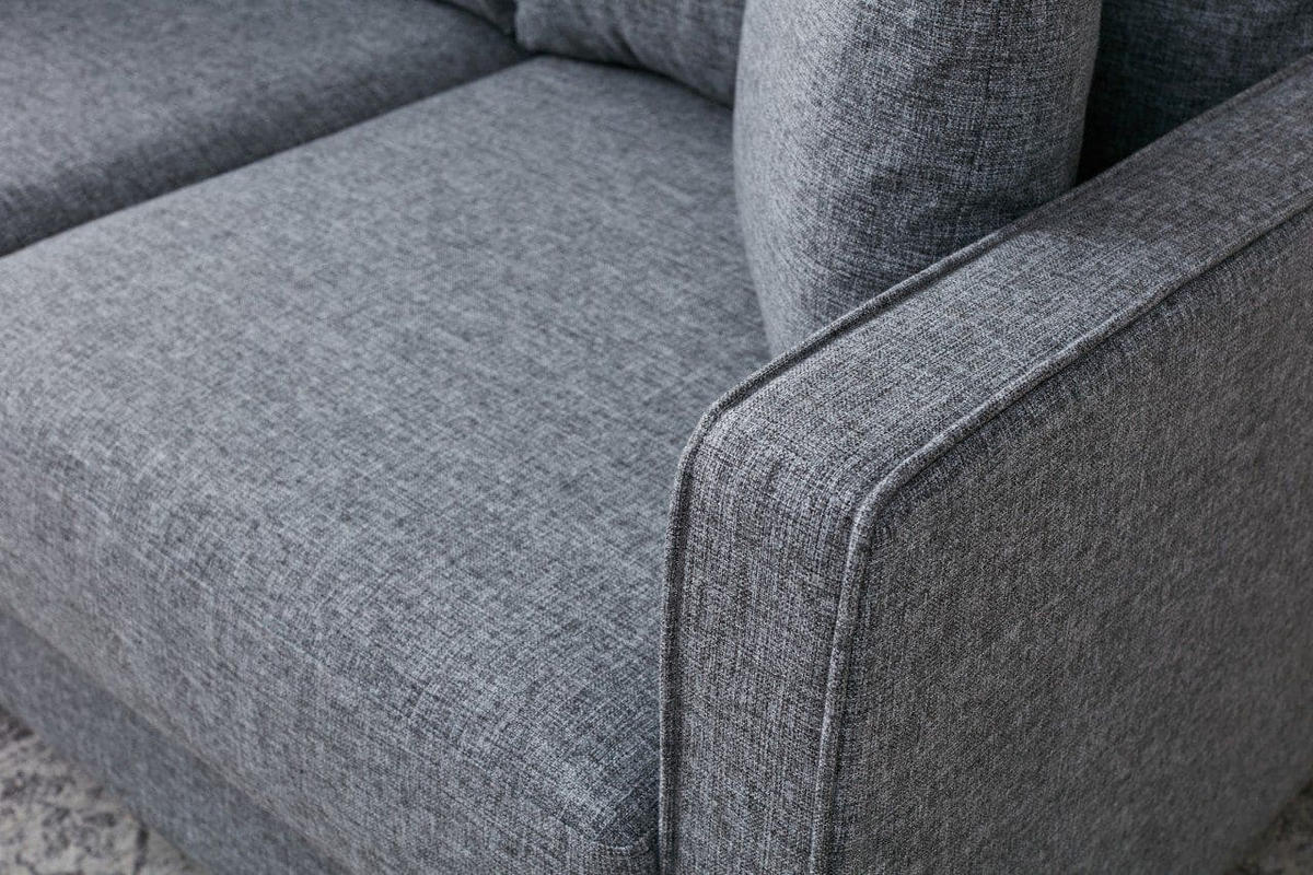 ECKSOFA mit Hocker, Schlaffläche - Walnussfarben/Braun, Holz/Kunststoff (155/210cm) - myHomelando