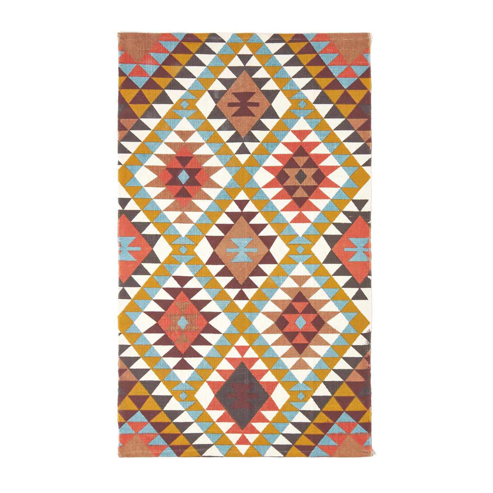 BAUMWOLLTEPPICH Oslo geometrisch 160/230 cm - Multicolor, Textil (160/230cm) - Homescapes