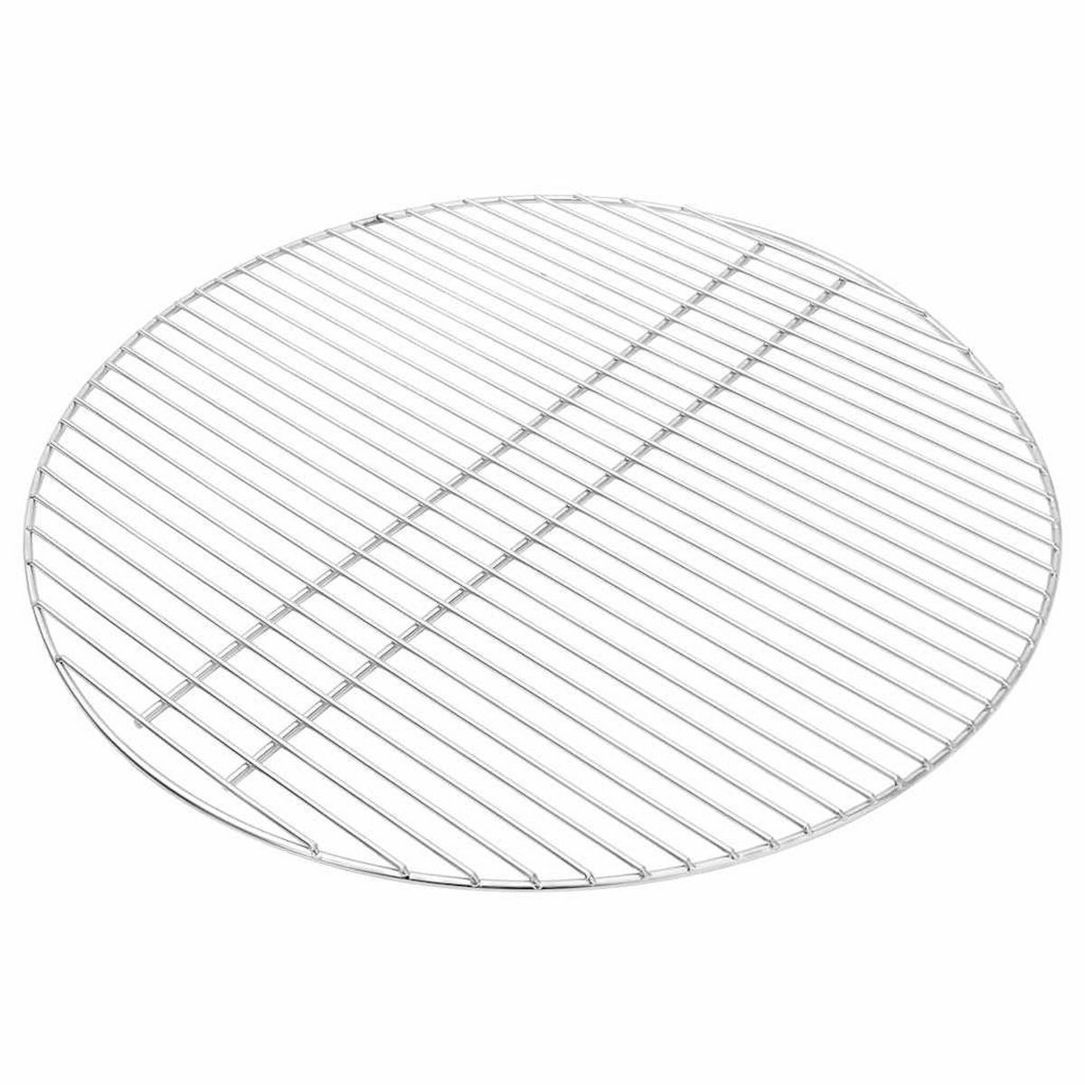GRILLROST Silber 60/60 Cm Edelstahl - Silberfarben, Metall (60/60cm) - vidaXL