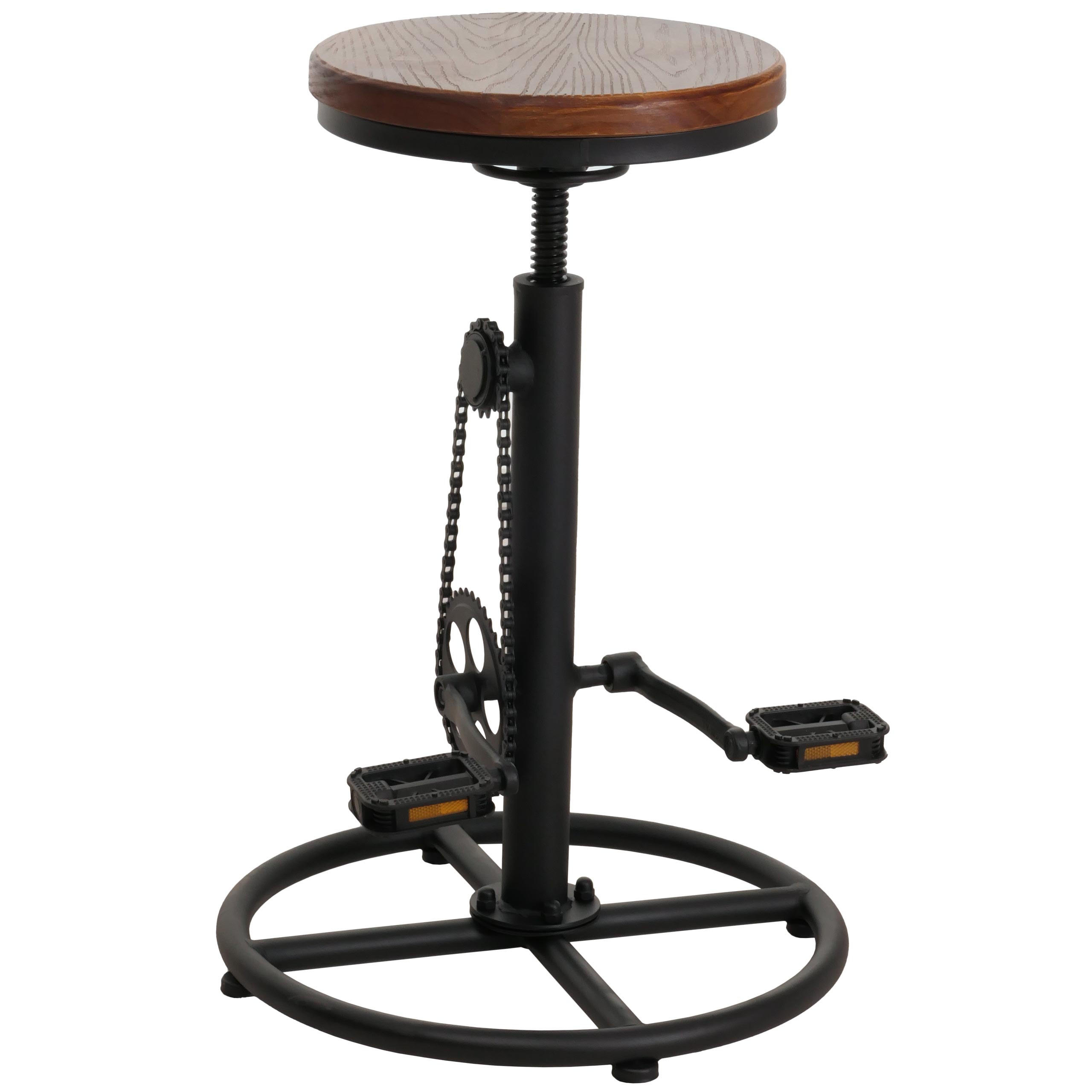 BARSKI STOL Brown - rjava, les (46/85/46cm) - MCW