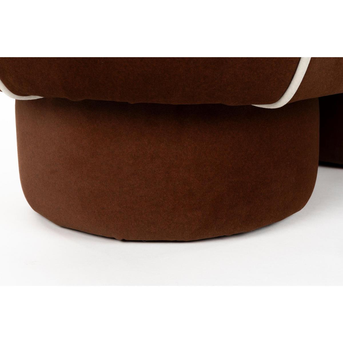 SITZBANK Marina Hocker M Rot - Rot, Kunststoff (77.5/49/45.5cm) - Housecraft Living