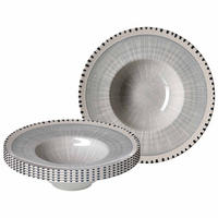 GOURMETTELLER Natura Grau ø 28 cm 6er Set - Grau, Keramik (28cm) - Ritzenhoff Breker