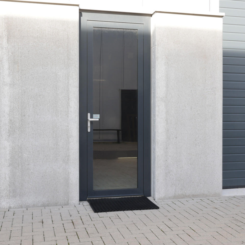GUMMI RINGMATTE 80 x 120 cm - Schwarz, Naturmaterialien (120/80cm) - IVOL