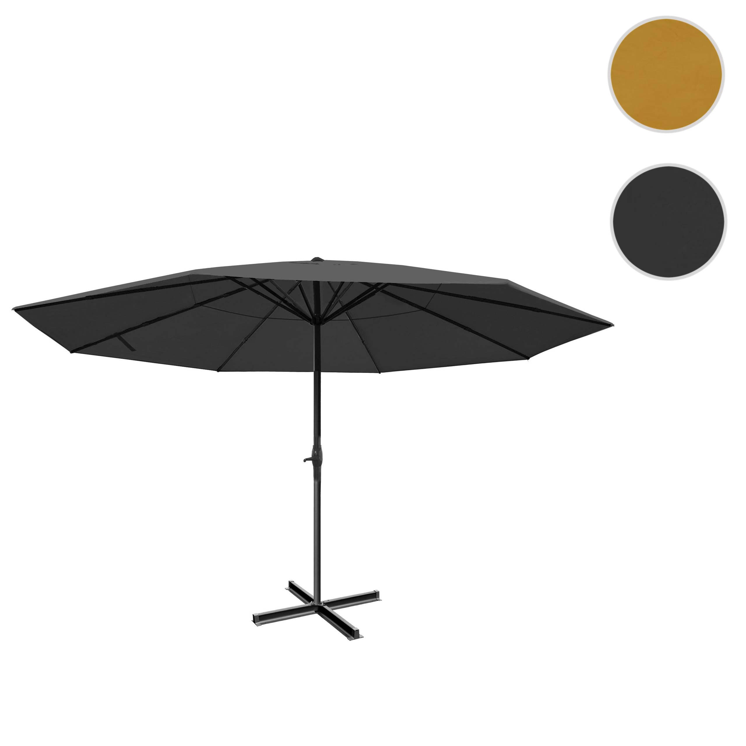 SONNENSCHIRM PRO Anthrazit - Anthrazit, Metall (500/500cm) - MCW