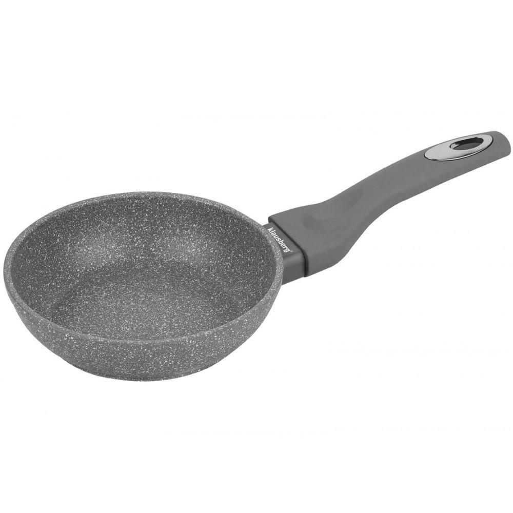 PFANNE Grau 16/16/4 cm KB7305 - Grau, Metall (16cm) - Klausberg 