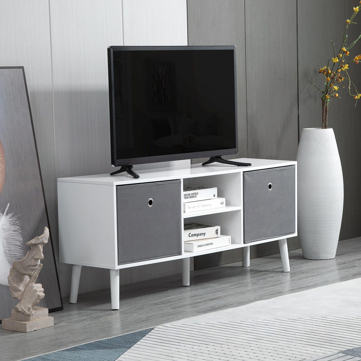 TV-MÖBEL Multicolor 1 Stück - Multicolor, Holzwerkstoff (110/46.5/29cm) - GiPP
