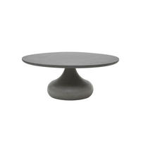 COUCHTISCH CORDOBA 91/91/36 cm Beton, Grau rund - Grau, Naturmaterialien (91/91/36cm) - Elementi