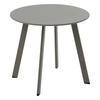GARTENTISCH Metall Saona Ø 50 cm - Taupe, Metall (50/50/45cm)