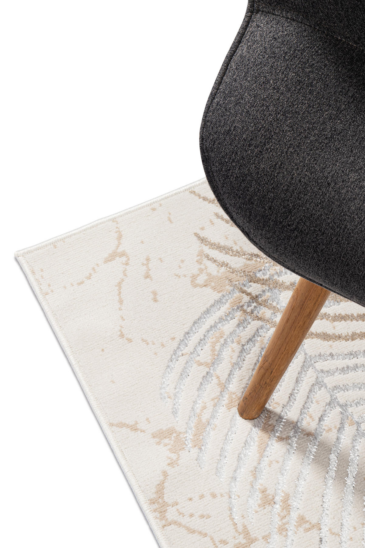 TEPPICHLÄUFER CRYSTAL braun natur 120/250 cm - Braun, Textil (120/250cm) - Tapiso
