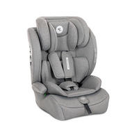KINDERSITZ Adventure (76-150 cm) dunkelgrau Kopfstütze verstellbar, bis 36 kg, i-Sze, Polyester, Sicherheitsgurt - Grau, Kunststoff (46/78/40cm) - Lorelli