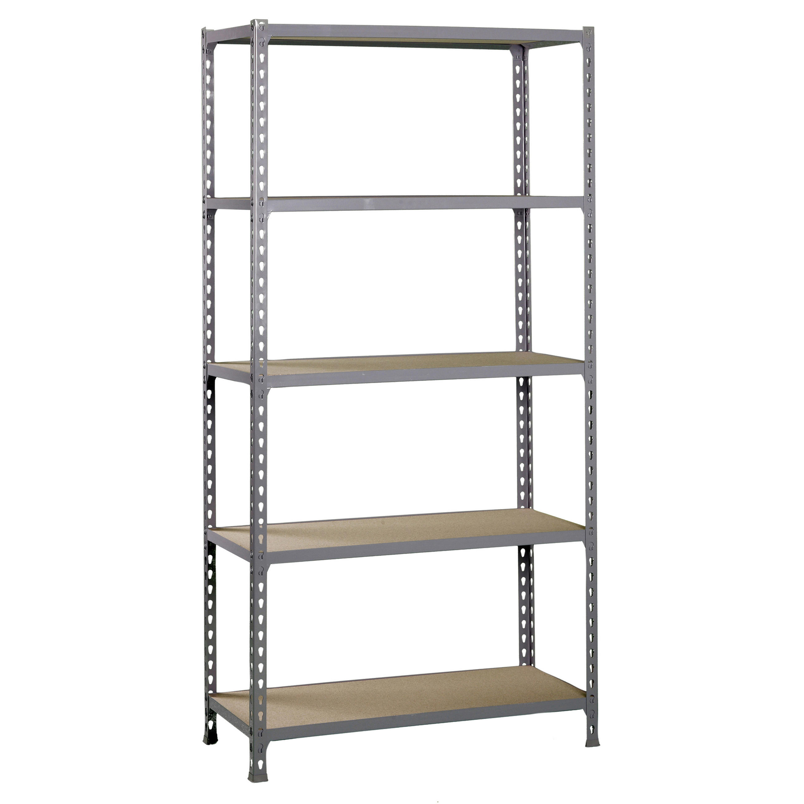 SCHWERLASTREGAL Big Muli HxBxT 200 x 110 x 30 cm 5 Fachböden Fachlast 200 kg Verzinkt - Silberfarben, Metall (110/200/30cm) - PROREGAL