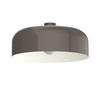 DECKENLEUCHTE - Graubraun, Metall (50/50/14cm) - Lumicom