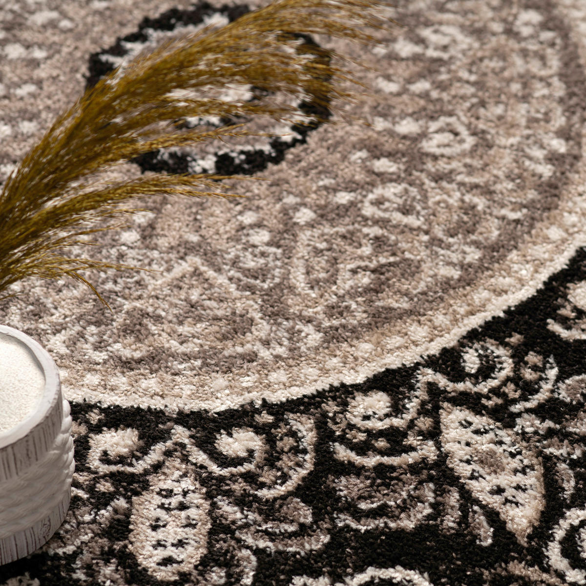 KURZFLORTEPPICH 160/220 cm Sinai 77 - Braun, Textil (160/220cm) - Paco Home