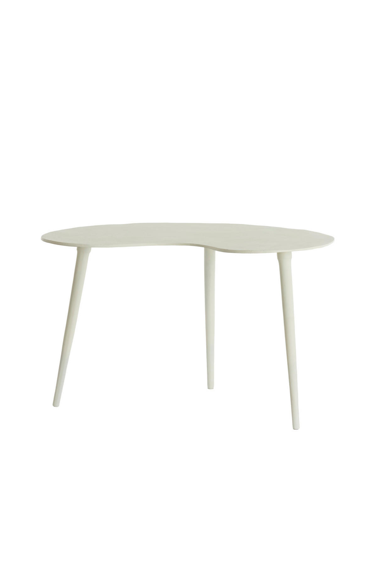 BEISTELLTISCH Linos Weiß 67/49/41 cm - Weiß, Metall (67/49/41cm) - Light & Living