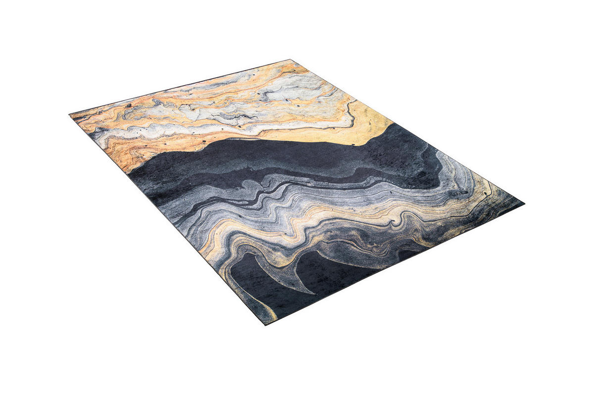 TEPPICH TOSCANA Anthrazit 120/170 cm - Anthrazit, Textil (120/170cm) - Tapiso