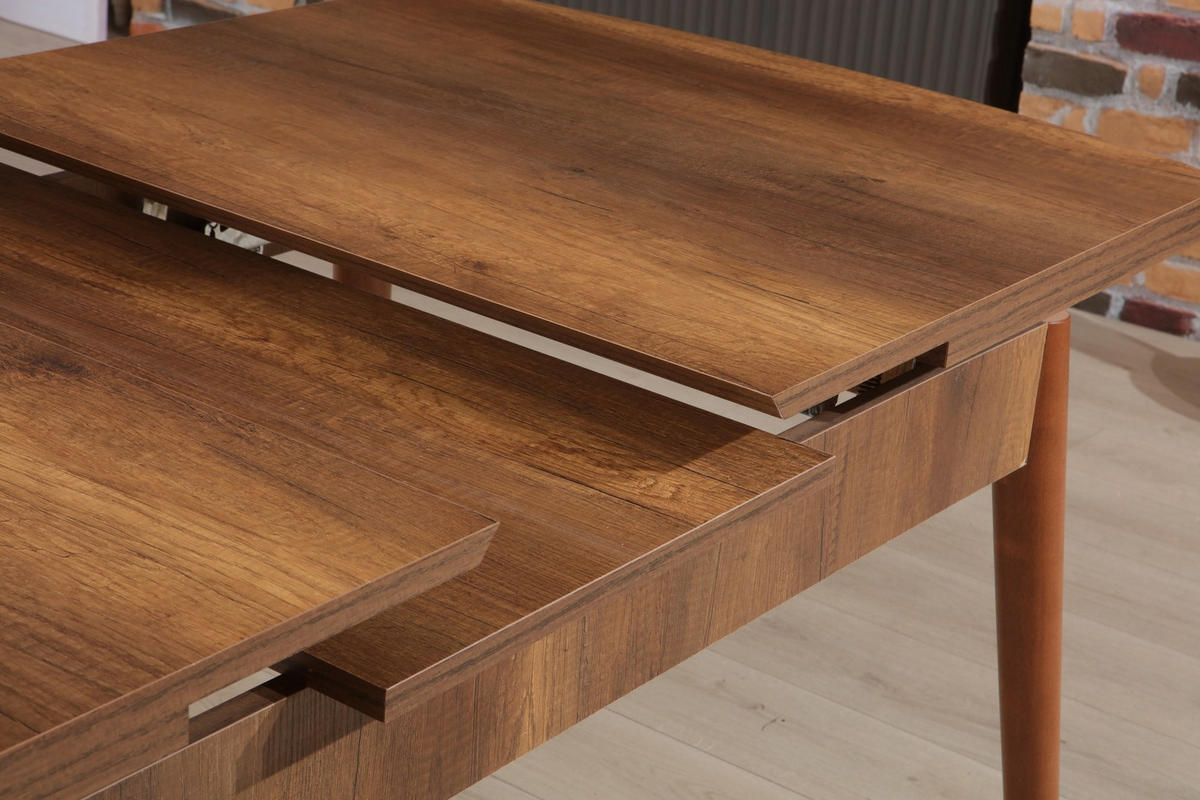 ESSTISCH barok Braun - Braun, Holz (170/80/78cm) - Habitat Garten