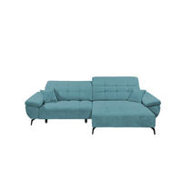 ECKSCHLAFSOFA mit Schlaffunktion & elektrischer Sitztiefenverstellung - Silberfarben/Zinkfarben, Holz/Holzwerkstoff (170/297cm) - ed exciting design