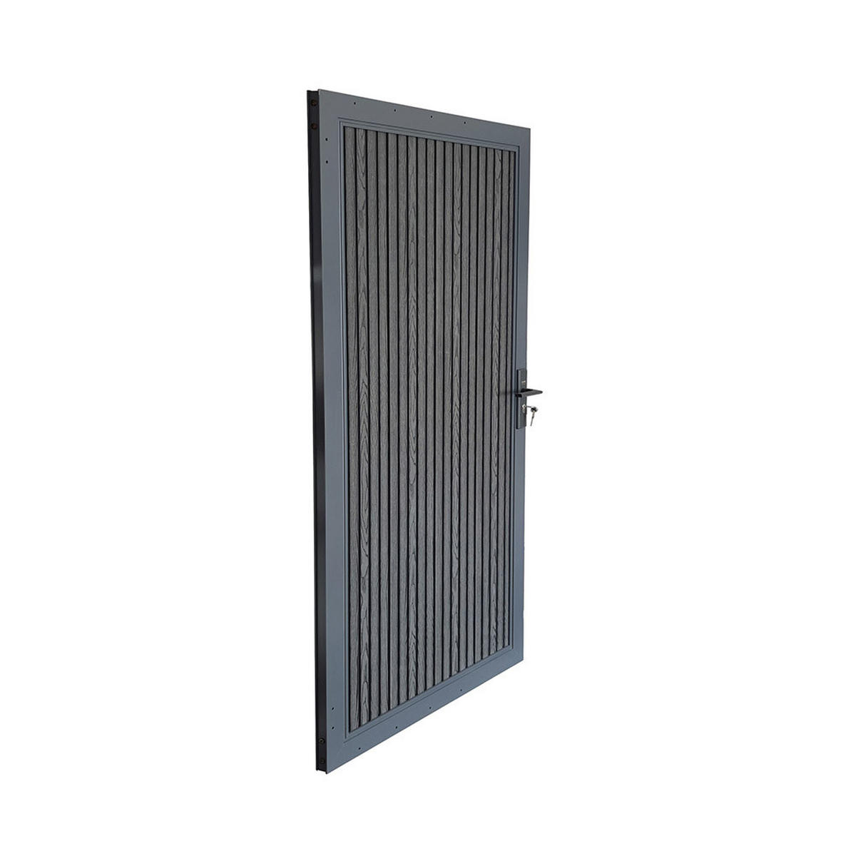 GARTENTOR CALLATOR PREMIUM - Vertikal - Anthrazit, Kunststoff (180/185cm) - Home Deluxe