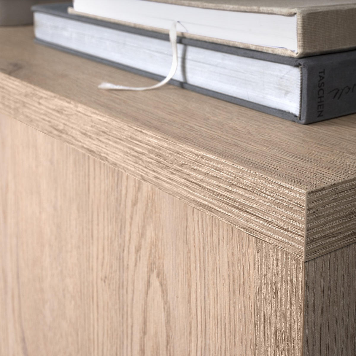 VITRINE Grande G-9 116 x 168 x 40,5 cm Eiche Cremona - Beige, Holzwerkstoff (116/168/40.5cm) - Koseto