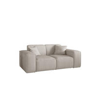 SOFA Celes Premium 2-sitzer Stoff Scala - Beige, Holzwerkstoff/Textil (186/73/88cm) - Fun Möbel