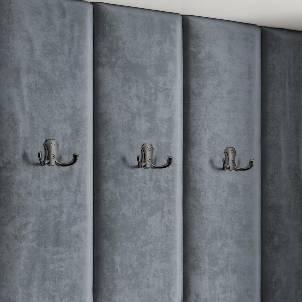 GARDEROBENSCHRANK REMA 200/240/60 cm Modern Garderobe-Set Eiche Wotan - Eiche Wotan/Schwarz, Holzwerkstoff (200/240/60cm) - MASSENO