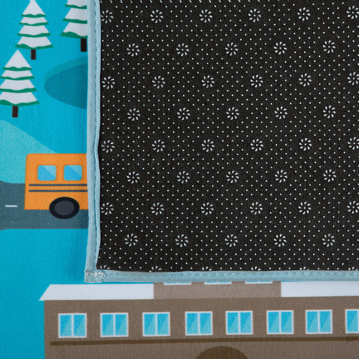 KINDERTEPPICH Kigi 150/80 cm - Blau, Kunststoff (80/150cm) - Beliani