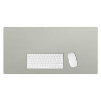 SCHREIBTISCHUNTERLAGE 90x45 cm Greige - Greige, Kunststoff (1.6/90/45cm) - Wallfluent