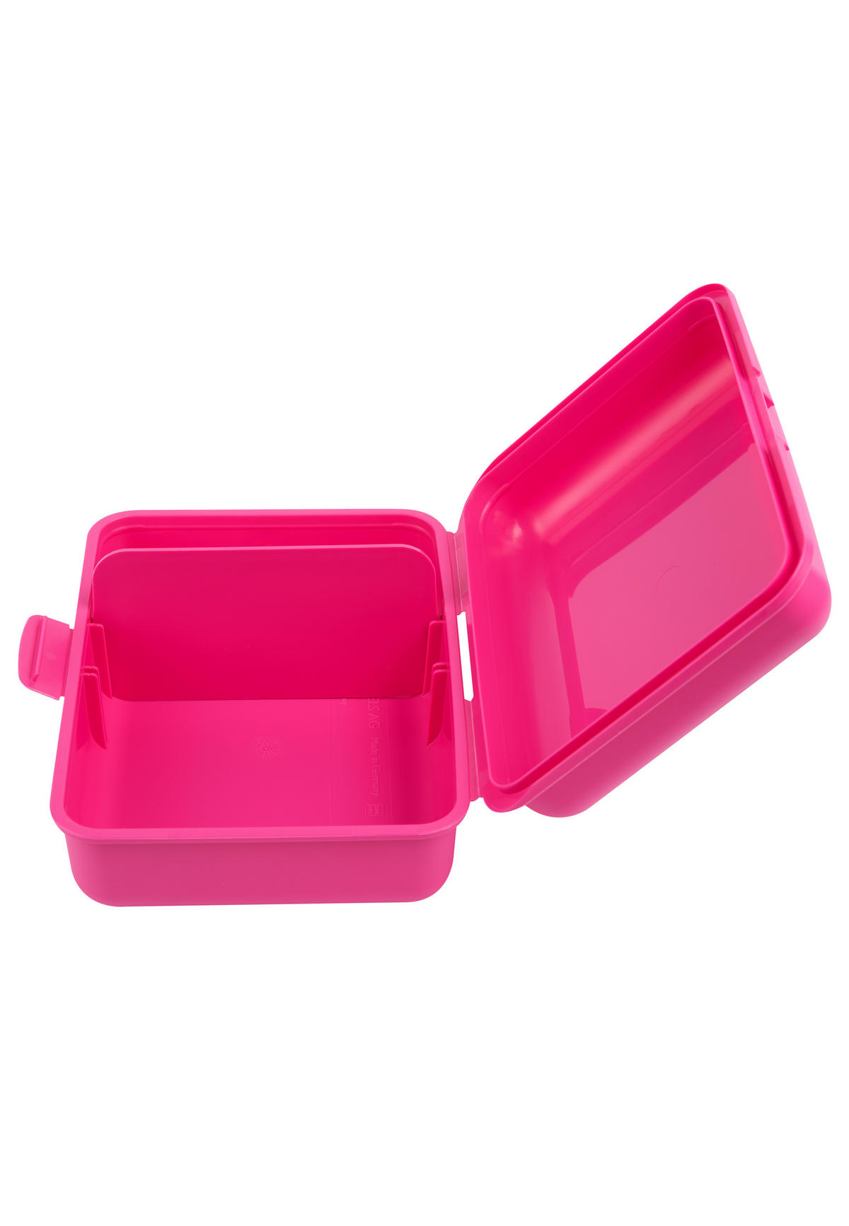 BROTDOSE Gelini Mach mal Pause Rosa 17,5 x 12,8 x 6,9 cm - Rosa, Kunststoff (17.5/6.9/12.8cm) - United Labels