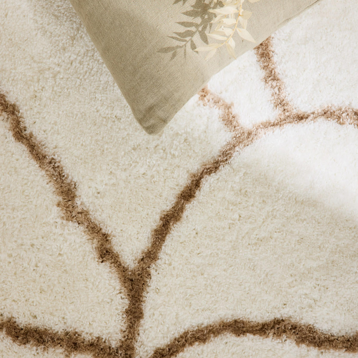 TEPPICH 160/230 cm Alena Creme - Creme, Textil (160/230cm) - Nazar Rugs
