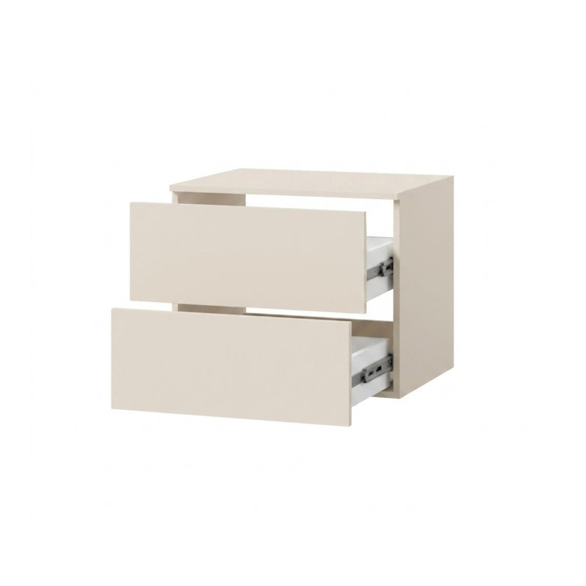 WASCHTISCHUNTERSCHRANK Color 2S 60 Macadamia - Beige, Holzwerkstoff (60/50/45cm) - mzm24