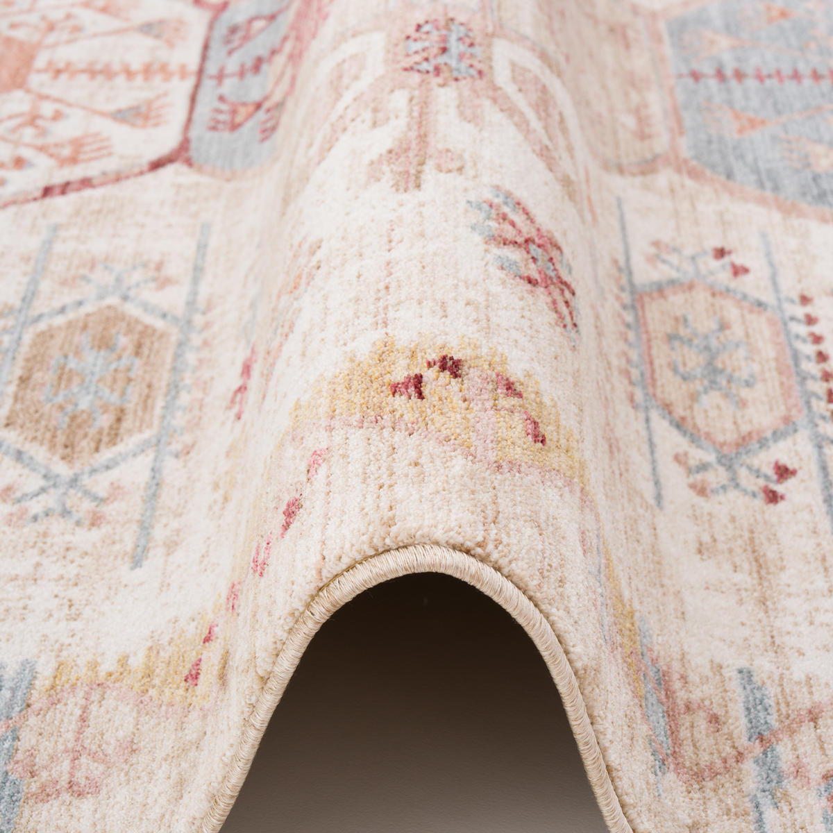 TEPPICH VINTAGE VALERO - Creme, Textil (160/240cm) - Pergamon